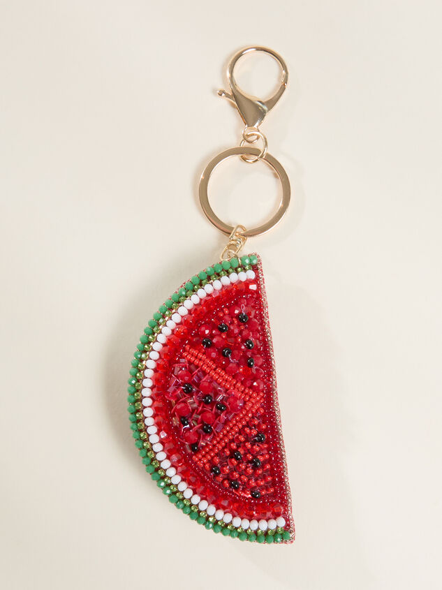 Beaded Watermelon Bag Charm Detail 2 - ALTAR'D STATE KIDS