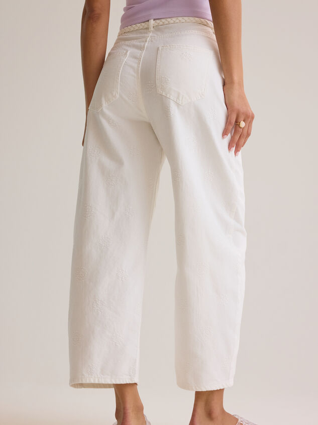 Raeleigh Tie Eyelet Pants Detail 6 - AS Kids