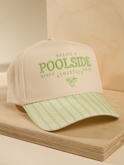 Palms & Poolside Trucker Hat - ALTAR'D STATE KIDS