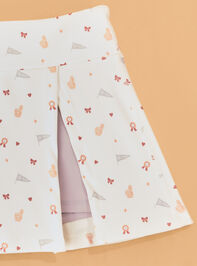 Cheer Split Skort Detail 3 - AS Kids