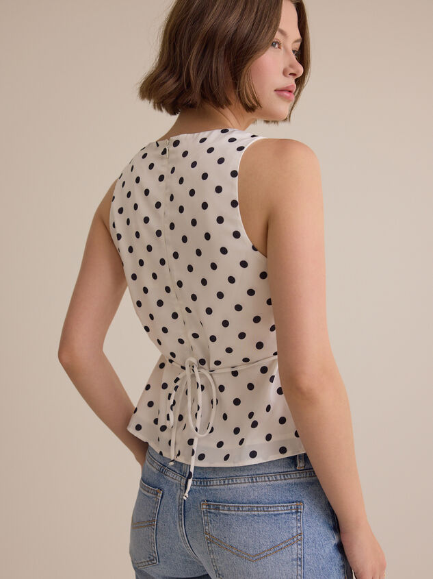 Brianna Dot Satin Tank Detail 5 - ALTAR'D STATE KIDS