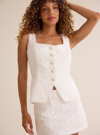 Adriel Button Front Vest Detail 3 - ALTAR'D STATE KIDS