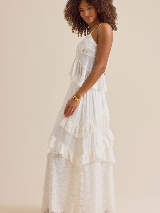 Evangeline Lace Tank Top Detail 3 - ALTAR'D STATE KIDS