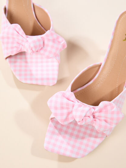 Elyzza Fabric Bow Kitten Heel - ALTAR'D STATE KIDS