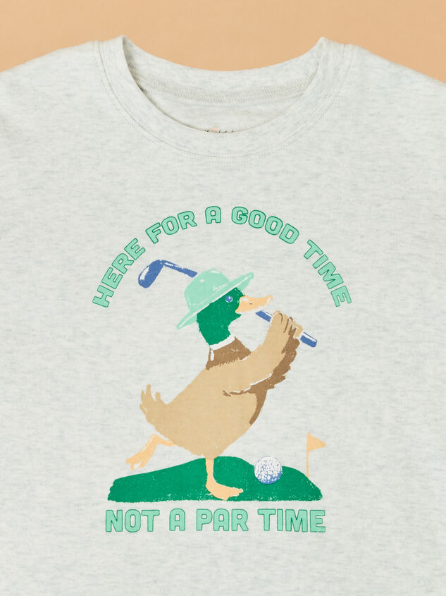 Here for a Good Time Tee Detail 3 - AS Kids
