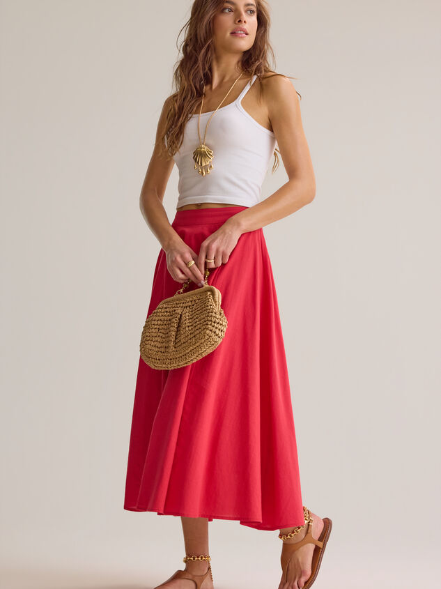 Lunella Linen Skirt Detail 3 - AS Kids