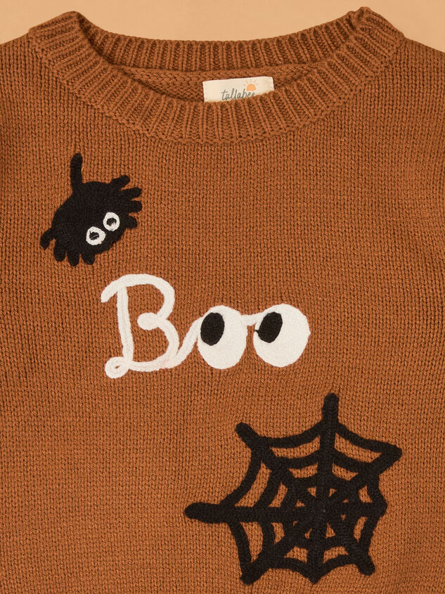 Itsy Bitsy Boo Knit Sweater Detail 3 - AS Kids
