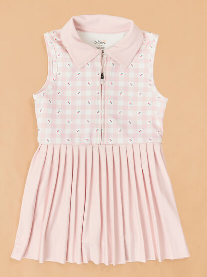 Lena Gingham Polo Dress - ALTAR'D STATE KIDS