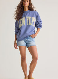 New York Mock Neck Pullover Detail 2 - AS Kids