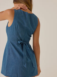 Grace Denim Romper Detail 4 - AS Kids