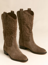 Dolce Vita Tomara Western Boot Detail 2 - AS Kids