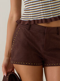 Lennox Suede Short Detail 2 - AS Kids