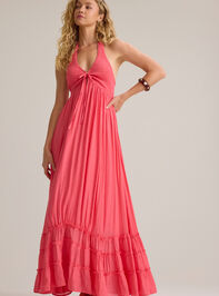 August Halter Maxi Dress Detail 3 - AS Kids