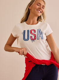 Americana Star Baby Tee - ALTAR'D STATE KIDS