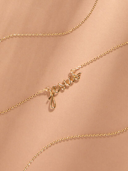 Jesus Charm Necklace - ALTAR'D STATE KIDS