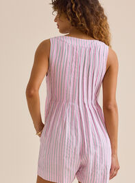 Evie Striped Romper Detail 4 - ALTAR'D STATE KIDS