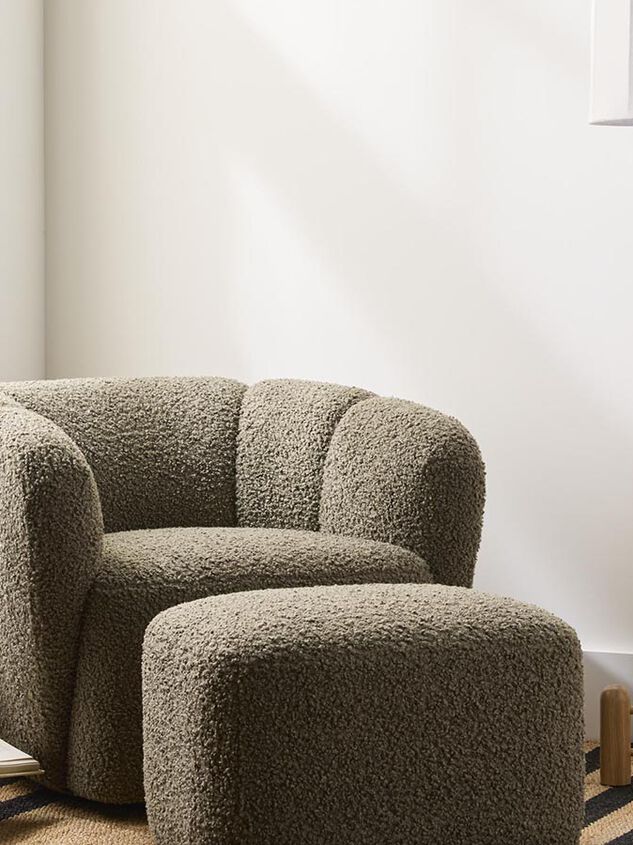 Spruce Upholstered Ottoman Detail 2 - AS Kids