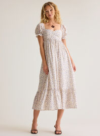 Kayela Floral Mama Dress Detail 4 - AS Kids