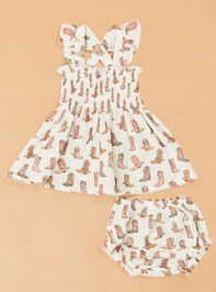 Future Cowgirl Smocked Tank & Bloomer - ALTAR'D STATE KIDS