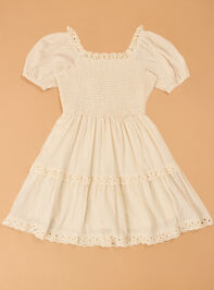 Willa Fringe Dress and Vest Toddler Set Detail 4 - AS Kids