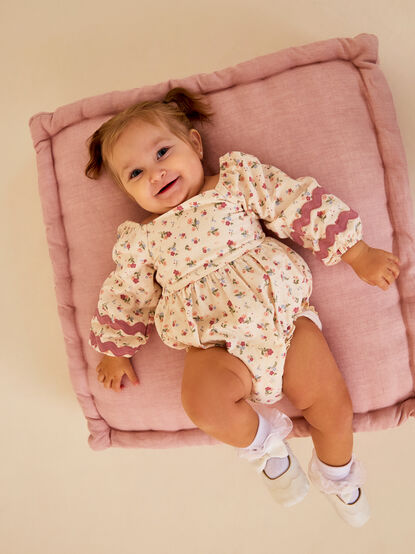 Zoey Floral Bubble - ALTAR'D STATE KIDS