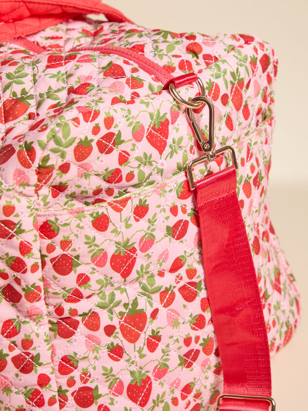 Strawberry Fields Weekender Bag Detail 2 - ALTAR'D STATE KIDS