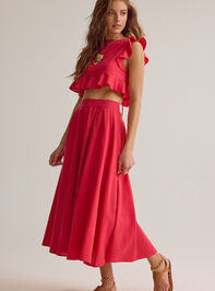 Lunella Tie Back Crop Top Detail 5 - AS Kids