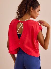 In Motion Circle Back Tee Detail 2 - ALTAR'D STATE KIDS