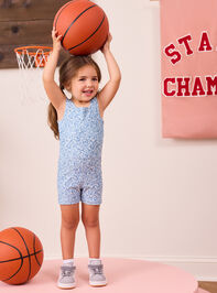 Addy Floral Unitard - AS Kids