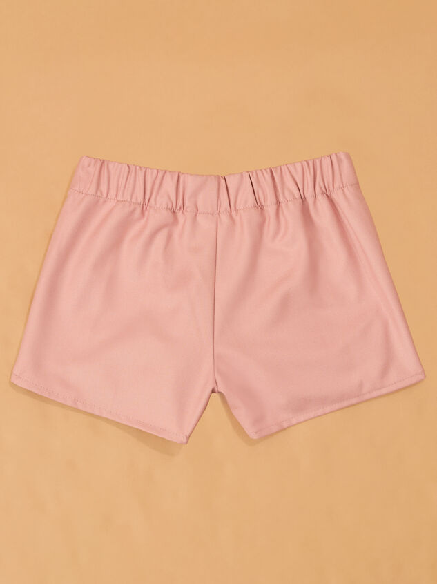 Ella Twill Bow Skort Detail 4 - AS Kids