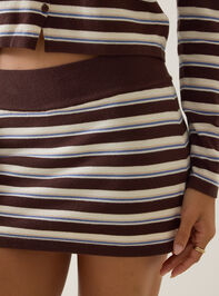 Marina Striped Sweater Skirt Detail 2 - AS Kids