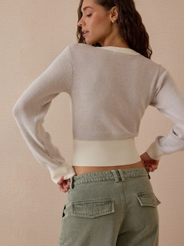 Gemma Striped Sweater Detail 4 - AS Kids