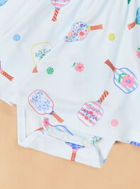 Floral Pickleball Polo Dress Detail 3 - ALTAR'D STATE KIDS