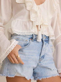 Anya Fayed Denim Short Detail 2 - ALTAR'D STATE KIDS