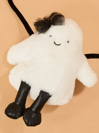 Little Ghost Plushie Purse Detail 3 - AS Kids