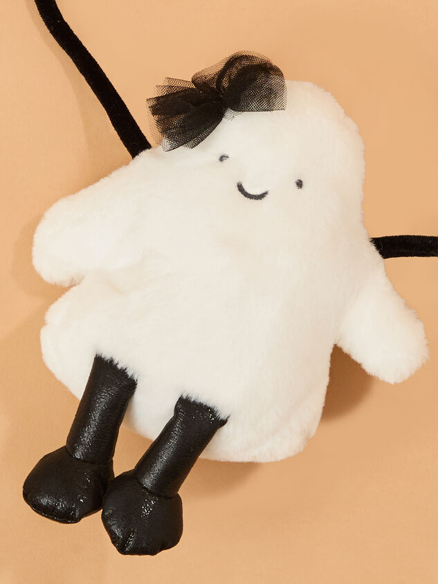 Little Ghost Plushie Purse Detail 3 - AS Kids