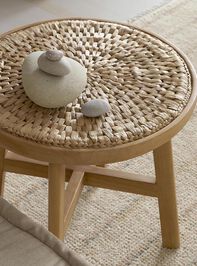 Sasha Wood Side Table Detail 2 - ALTAR'D STATE KIDS