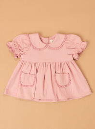 Magnolia Collar Toddler Dress - AS Kids