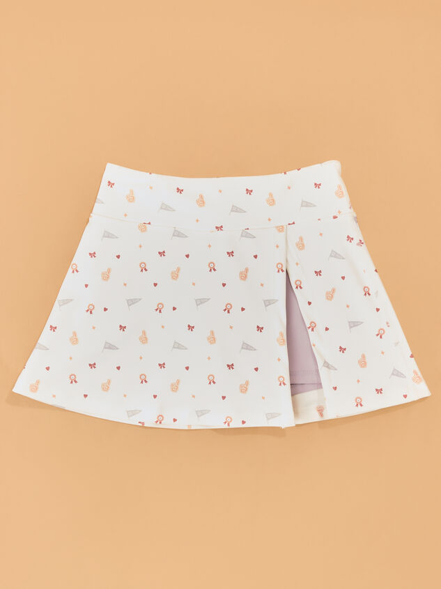 Cheer Split Skort Detail 2 - AS Kids