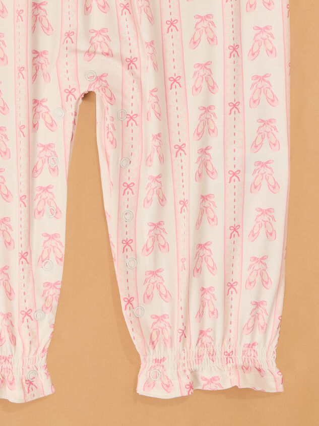 Kimberly Ballet Stripe Overalls Detail 2 - AS Kids