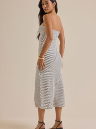 Conny Striped Midi Dress Detail 5 - ALTAR'D STATE KIDS