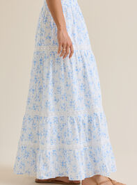 Adalyn Floral Maxi Skirt Detail 3 - ALTAR'D STATE KIDS