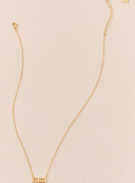 18K Gold Gigi Necklace Detail 2 - AS Kids