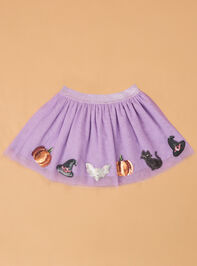 Shimmering Spookies Tutu Detail 2 - AS Kids
