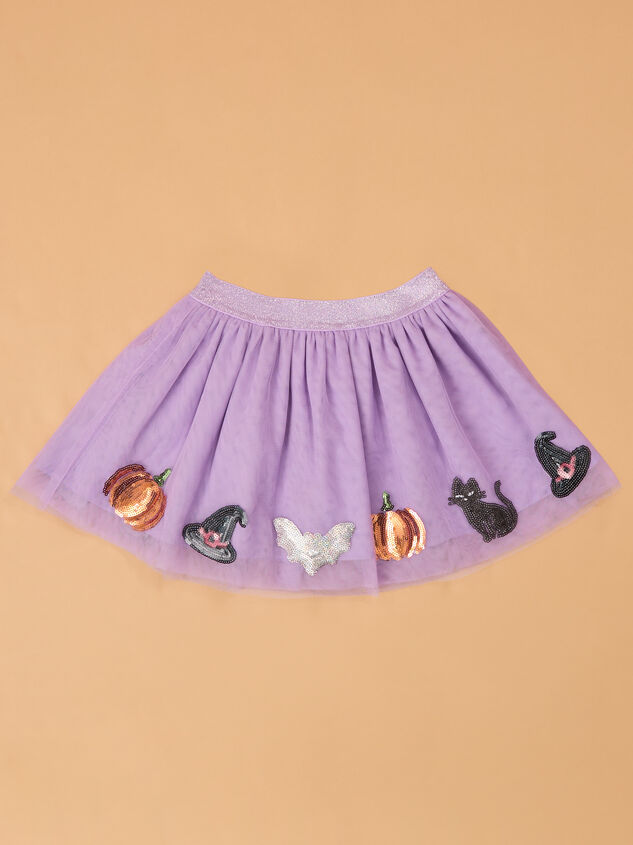 Shimmering Spookies Tutu Detail 2 - AS Kids