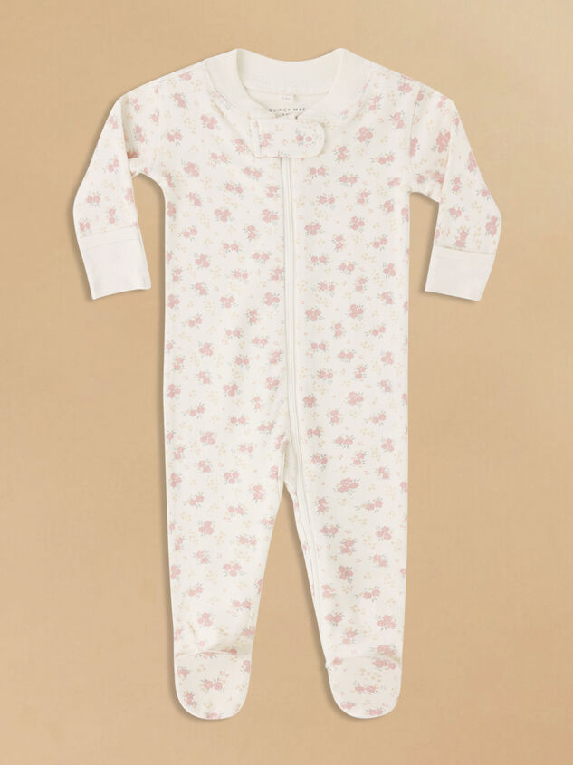 Marie Floral Footie by Quincy Mae - ALTAR'D STATE KIDS