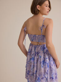 Whitley Floral Mini Dress Detail 5 - AS Kids