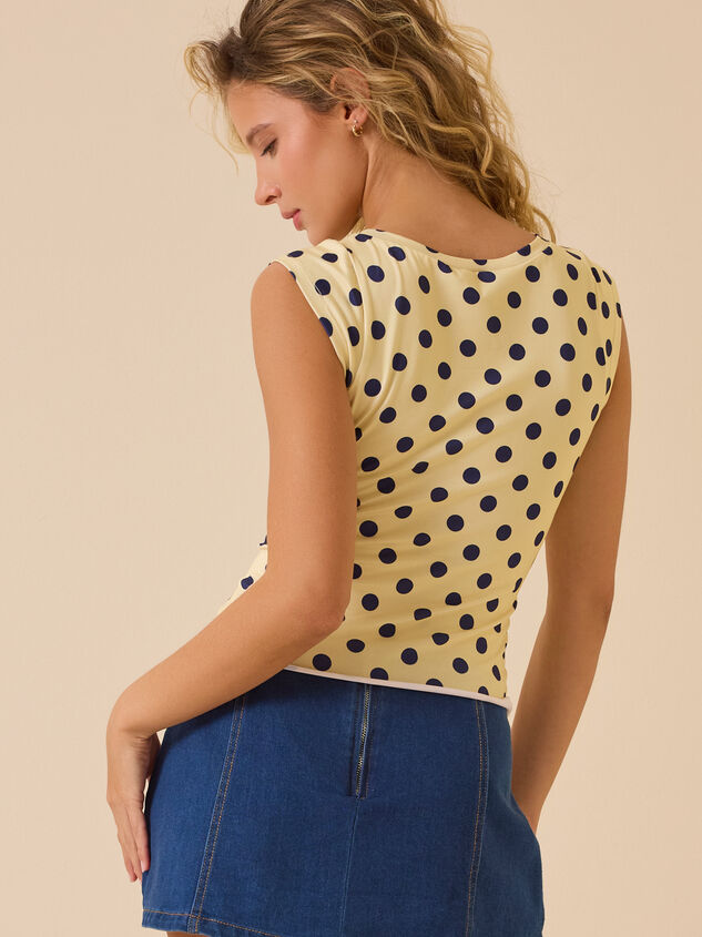 Blythe Polka Dot Top Detail 4 - ALTAR'D STATE KIDS