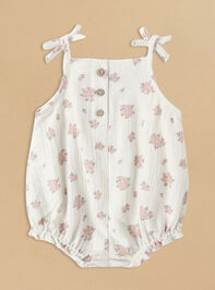 Betty Floral Romper by Quincy Mae Detail 2 - ALTAR'D STATE KIDS
