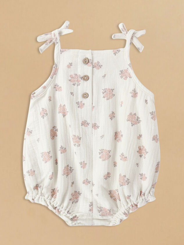 Betty Floral Romper by Quincy Mae Detail 2 - ALTAR'D STATE KIDS